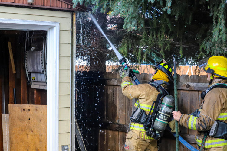 Firefighters respond to garage fire in SW Minot - Minot Daily News